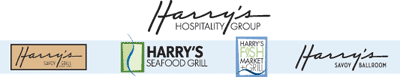 Sponsor Harry's Hospitality Group Logo